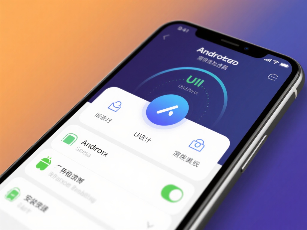 兼容安卓系统操作
安卓手机用户需确保加速器的UI